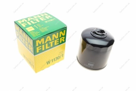 Масляный фильтр - (46805829 / 4434825 / 1070523) MANN W1130/1 (фото 1)