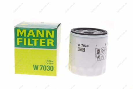 Масляный фильтр - (0650189 / F1AZ6731BE / F1AZ6731BD) MANN W7030 (фото 1)