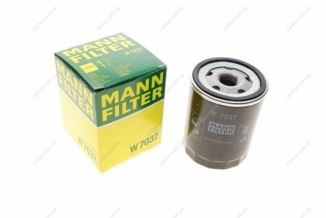 Масляный фильтр - (Y70114302A / SMD360935 / S2630035503) MANN W7037