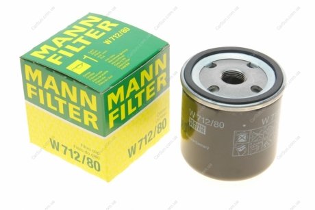 Масляный фильтр MANN W712/80