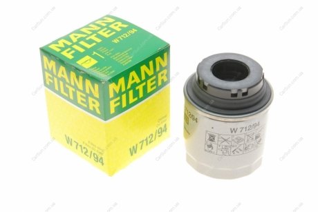 Масляный фильтр - (0650400 / 000091511A / VOF136) MANN W712/94