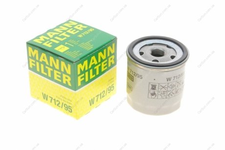 Оливний фільтр MANN W712/95 (фото 1)