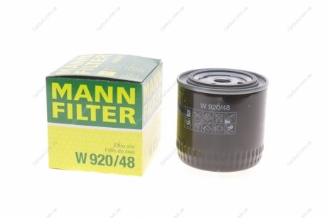 Масляный фильтр - (MD353795 / D5NN6714A / A700X6714GA) MANN W920/48 (фото 1)