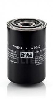 Фильтр масла MANN W 929/3