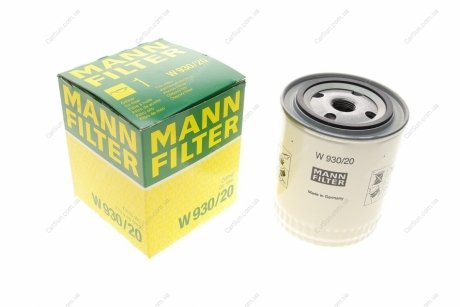 Масляный фильтр - (A5000041045 / 82407227 / 7701029279) MANN W930/20 (фото 1)