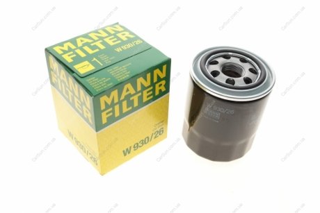 Оливний фільтр MANN W930/26 (фото 1)