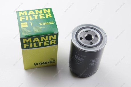 Оливний фільтр MANN W 940/62 (фото 1)