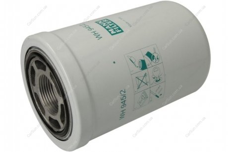 Гидрофильтр, автоматическая коробка передач, Фильтр, Гидравлическая система привода рабочего оборудования MANN WH 945/2 (фото 1)