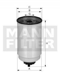 Фильтр топливный - MANN WK 10 017 X (фото 1)