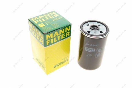 Топливный фильтр - (8624522 / 8683212 / 3192226910) MANN WK824/3