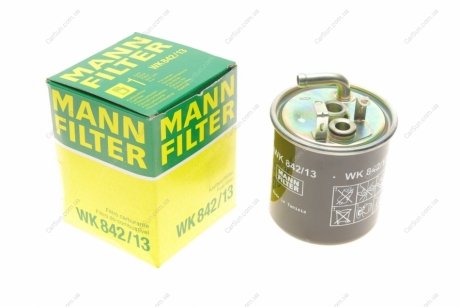 Топливный фильтр - (8683212 / 8624522 / 31261191) MANN WK842/13 (фото 1)