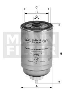 Автозапчасть MANN WK 842/22