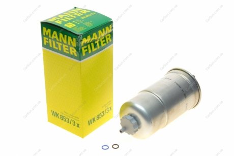 Паливний фільтр MANN WK853/3x