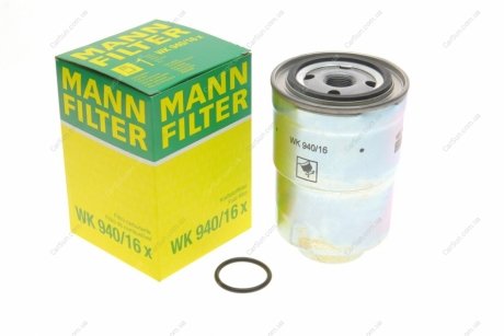 Топливный фильтр - (3252168 / 5025102 / XB220900) MANN WK940/16X (фото 1)