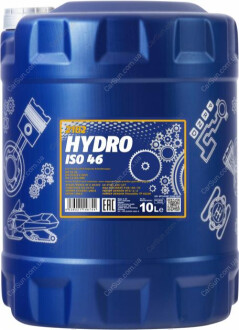 Гідравлічна олива Hydro ISO 46 10л Mannol MN2102-10