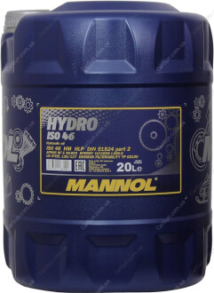 Гідравлічне масло Hydro ISO 46 20л Mannol MN2102-20