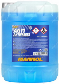 Антифриз Antifreeze AG11 Mannol MN401110