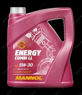 ENERGY COMBI LL 5W30 4L SN/CF, C3, VW 504.00/507.00/506.01, BMW LL-04 Mannol MN79074