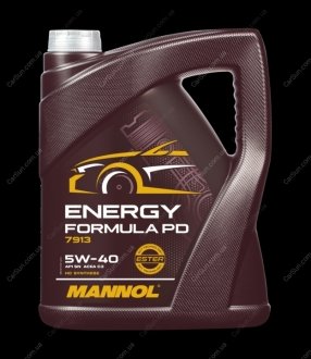 Масло для двигателя Energy Formula PD 5w40 5л Mannol MN79135