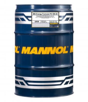 FORMULA PD 5W40 60L SN, C3, VW502.00/505.01, BMW LL-04 MB229.31 Mannol MN791360