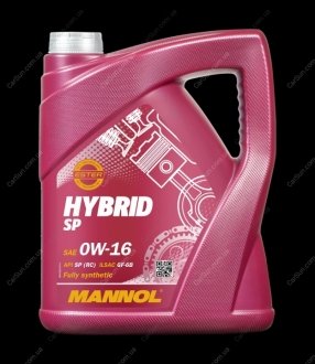 HYBRID SP 1л 0W-16 Mannol MN7920-5