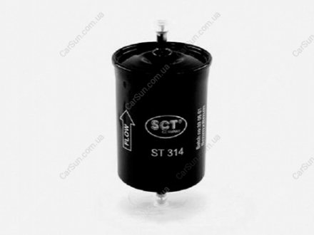 Фільтр SCT топл дв.406 (хомут) - SCT / (95VW9155CA / 8671002341 / 710256) Mannol ST314