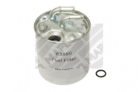 Фільтр паливний, 2.2-3.0CDI 09- (з отвором під підігрів) - (A6420920201 / A6420901652) MAPCO 63860