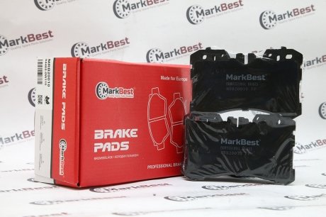 Колодки PROFESSIONAL+ антискрипні пластини Markbest MRB20010