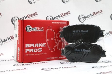 Колодки PROFESSIONAL+ антискрипні пластини Markbest MRB20012