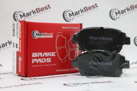 Колодки PROFESSIONAL+ антискрипн пластини Markbest MRB20018