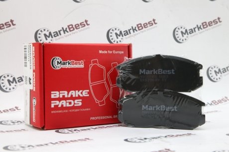 Колодки PROFESSIONAL+ антискрипні пластини Markbest MRB20039