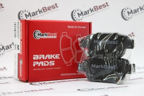 Колодки PROFESSIONAL+ антискрипн пластини Markbest MRB20503