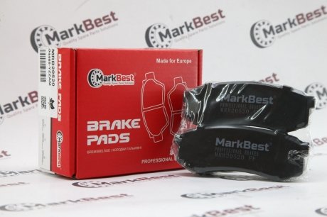 Колодки PROFESSIONAL+ антискрипні пластини Markbest MRB20520