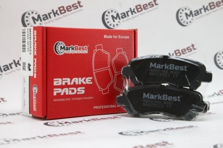 Колодки PROFESSIONAL+ антискрипні пластини Markbest MRB20523