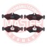 Тормозные колодки задние (17.0mm) MB 208D/212D/214 Sprinter 95-;LT 28 97- (ATE) MASTER SPORT 13046070832N-SET-MS (фото 1)