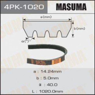 MASUMA 4PK1020 (фото 1)