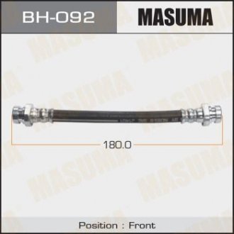 Гальмівний шланг - (MR129770 / MB857550) MASUMA BH092 (фото 1)