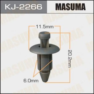 Клипса кратно MASUMA KJ2266