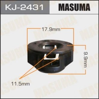 Клипса (кратно 10) MASUMA KJ2431 (фото 1)