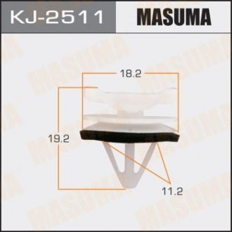Клипса (кратно 10) MASUMA KJ2511 (фото 1)