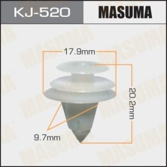 Клипса (кратно 10) MASUMA KJ520 (фото 1)