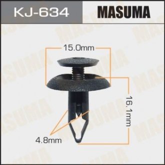 Клипса (кратно 10) MASUMA KJ634 (фото 1)