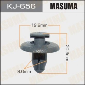 Клипса (кратно 10) MASUMA KJ656 (фото 1)