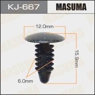 Клипса (кратно 10) MASUMA KJ667 (фото 1)