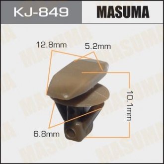 Клипса (кратно 10) MASUMA KJ849 (фото 1)