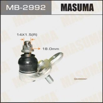 Опора рычага шаровая MASUMA MB2992 (фото 1)