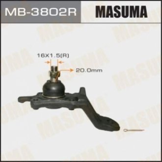 Автозапчастина MASUMA MB3802R (фото 1)