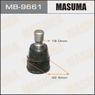 Важіль підвіски - (C51334350 / C51334300 / BBM234350A) MASUMA MB9661 (фото 1)