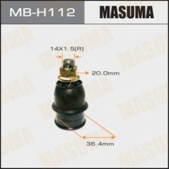 Опора шаровая MASUMA MBH112