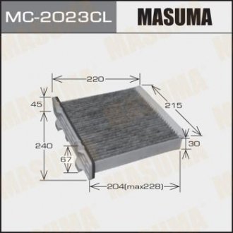 Фильтр салона MASUMA MC2023CL (фото 1)